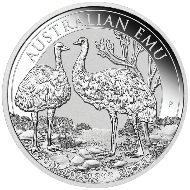 EMU 2019 - 1 Oz Plata