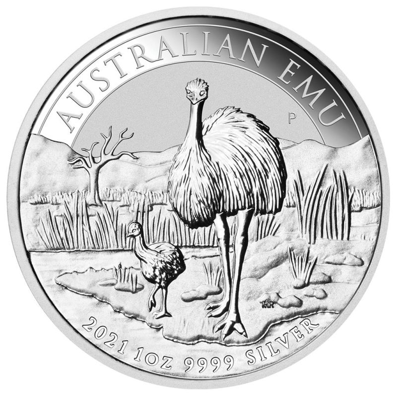 EMU 2021 - 1 Oz Plata