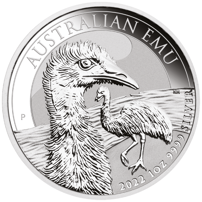 EMU 2022 - 1 Oz Plata