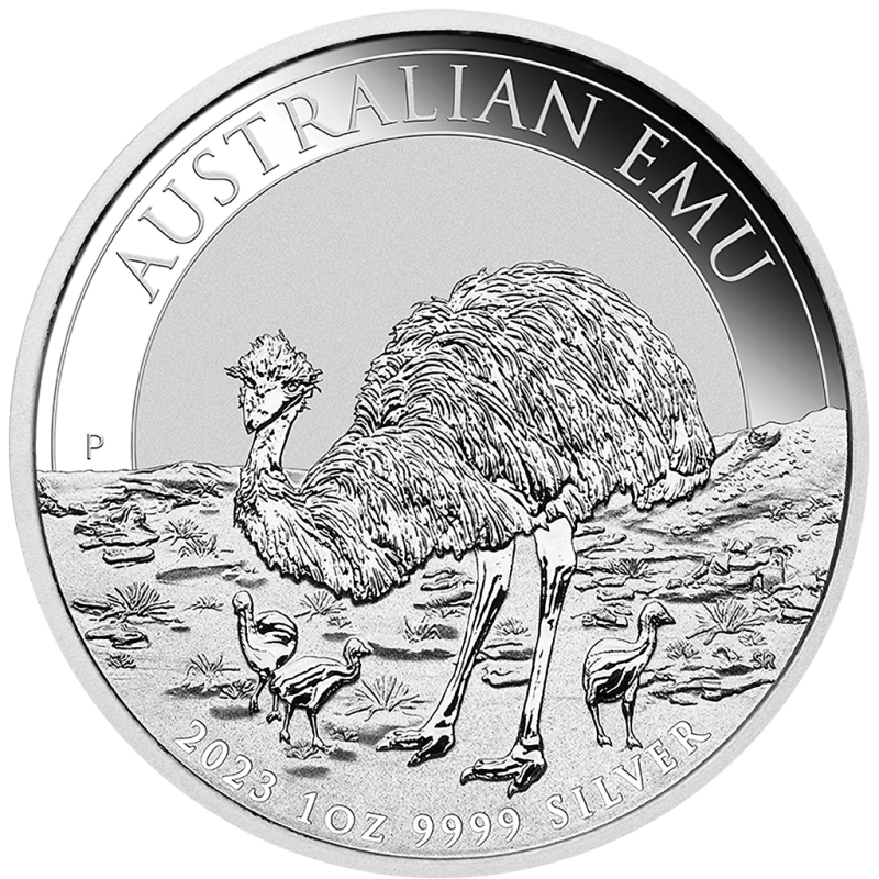 EMU 2023 - 1 Oz Plata