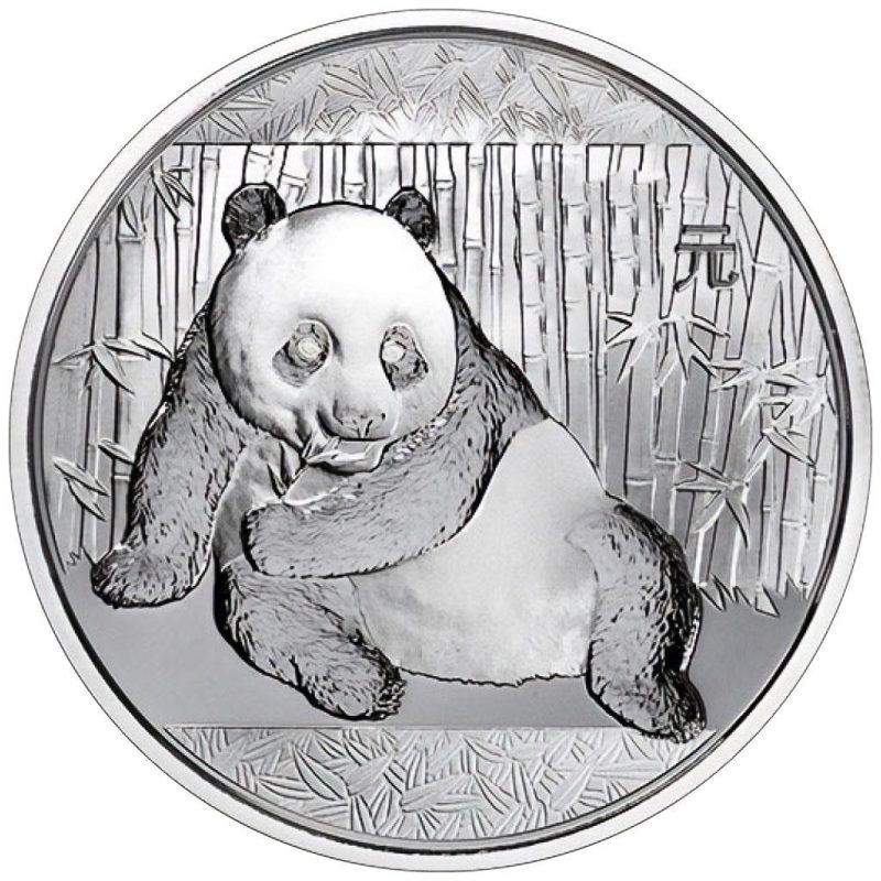 PANDA 2015 - 1 Oz Plata